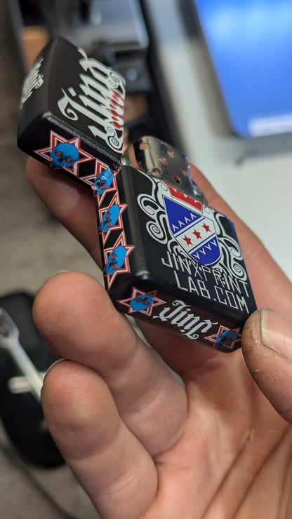 CUSTOM HEAVY-DUTY FLIP TOP LIGHTERS