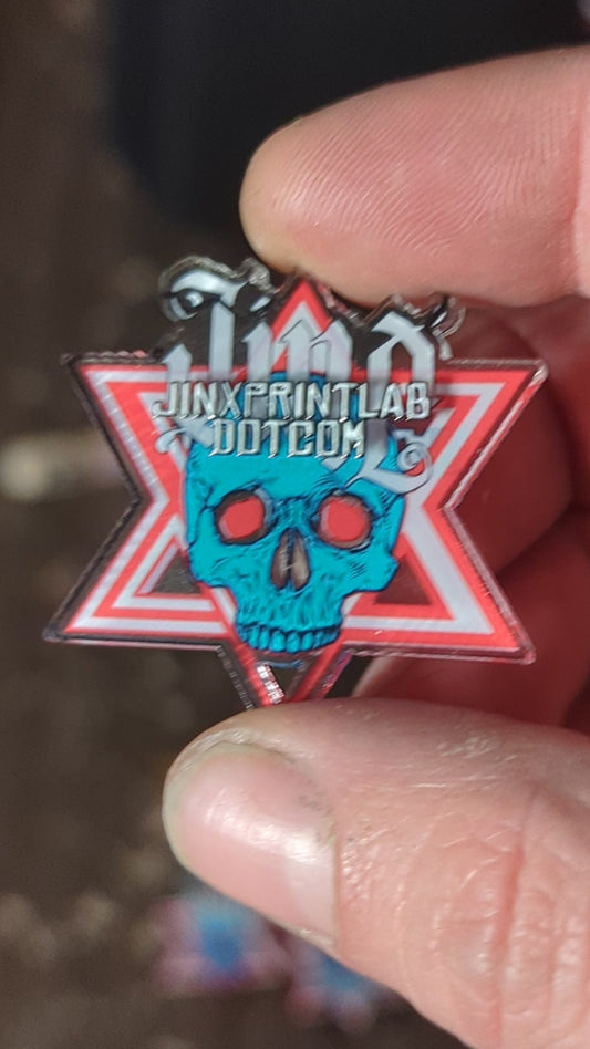 CUSTOM CONTOUR-CUT ACRYLIC KEYCHAINS (or pendants or earrings)