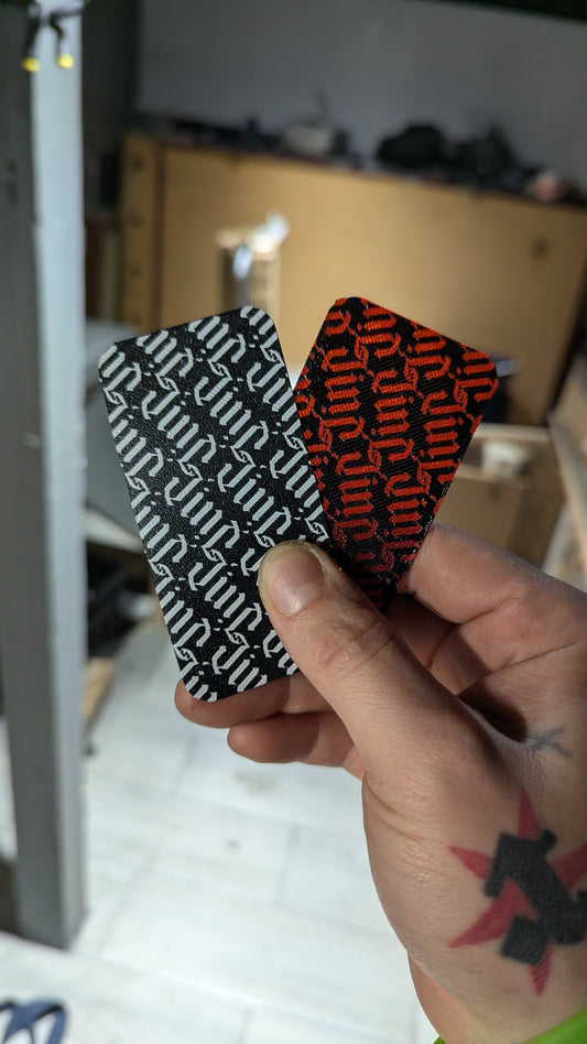 Custom Shaped Tactical TPE/TPU or Leatherette Patches